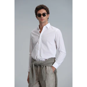 Lıne Erkek Basic Gömlek Comfort Fit Lacivert