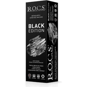 Rocs Black Edition Beyazlatıcı Diş Macunu 60 ml