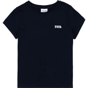 U.S. Polo Assn. Erkek Çocuk Lacivert Bisiklet Yaka Tişört 50298086-VR033