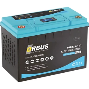 ORBUS  12.8V 100Ah Lityum Akü