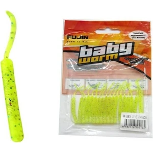 Baby Worm 5,2cm Floating LRF Silikonu renk #uv yellow