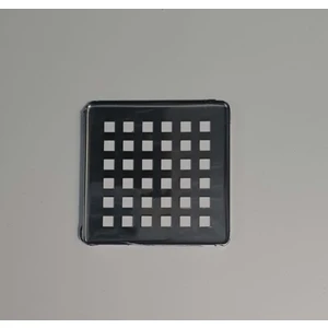 Sarun Yapı Market Krom Yer Sifonu Süzgeci / Krom Yer Sifonu Kapağı Kare 9,5 Cmx9,5 cm