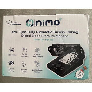 Otomatik Türkçe Konuşan Tansiyon Aleti