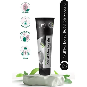 Aktif Karbonlu Diş Macunu 75 ml