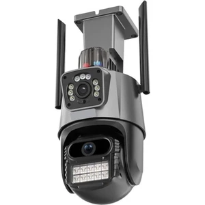 ULT30 8mp Full Hd Ip Kamera Su Geçirmez Hareket Sensörlü Çiftli Gece Görüşlü Outdoor Dış Mekan Kamerası