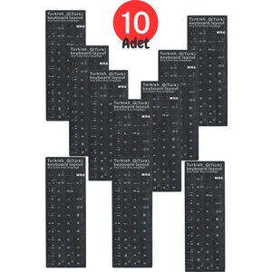 Mn6 Türkçe Q Klavye Sticker/laptop Pc Uymlu Türkçe Q Sticker /türkçe Q Klavye Sticker