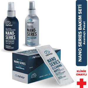 Nano Series Kedi Bakımı Seti, Hijyen Yoğun Cilt Bakım Spreyi Ve Havlu Mendil