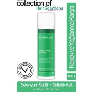 The Visionary Selenyum Sülfit Salisilik Asit ve Keratin İçeren Kepek ve Yağlanma Karşıtı Şampuan 300 ml