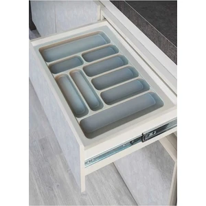 Gri Renk Çekmece Içi Kaşıklık  55X49 cm (49X40 Ölçülerine Uyarlanabilir)