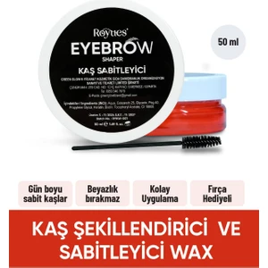 Kaş Şekillendirici - Kaş Sabitleyici Wax - Eyebrow Shaper Wax - 50ml