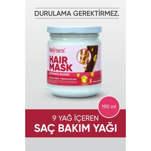 Saç Maskesi - 9 Özlü Saç Bakım Yağı - Hair Mask