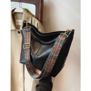 Eyandis - Kadın Günlük Hayatta Kullandığımız En Rahat Çanta Salaş Yumuşak Deri Kolon Askılı Çanta