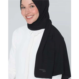 Medine Ipeği Şal Siyah