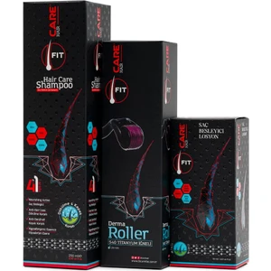 Losyon Şampuan Dermaroller Set