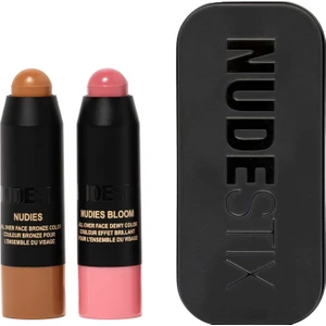 Pink Blush & Nude Bronze - Mini Krem ​​stick Ikilisi