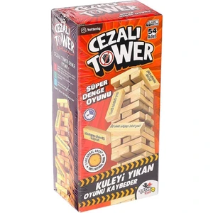 7306 Cezalı Tower Ahşap Denge Oyunu -Totteriq