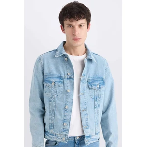 %100 Pamuk Regular Fit Mevsimlik Baharlık Jean Ceket D8306AX25SP
