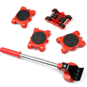 Ev Mağaza Için 5 Adet Mobilya Taşıyıcı Kaldırma Hareketli Ağır Mobilya Sökücü Kaldırıcı Kaydırıcılar Kiti El Taşıma Araçları (Yurt Dışından)