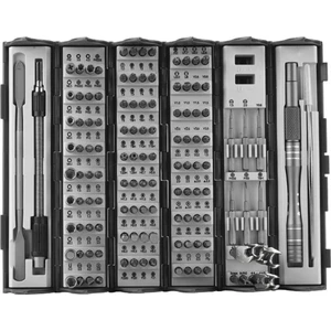 128-IN-1 Tornavida Seti Ev Sökme Bakım Aracı Silindir Taşınabilir Erik Altıgen Özel Şekilli Set (Yurt Dışından)
