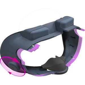 Quest 3 Isı Dağıtımı ve Basınç Tahliye Maskesi X3 Hava Sirkülasyon Fanı Dekompresyon Yüz Koruması Vr Aksesuarları ile Uyumlu (Yurt Dışından)