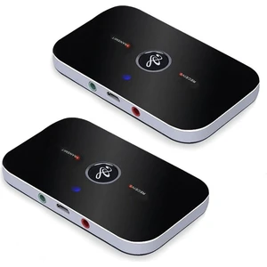 2x Bluetooth Ses Adaptörü-Bluetooth 4.1 Verici ve Alıcı, Hoparlörler Için 2'si 1 Arada 3,5 mm Adaptör Araç Kiti, Mp3 / Mp4 (Yurt Dışından)