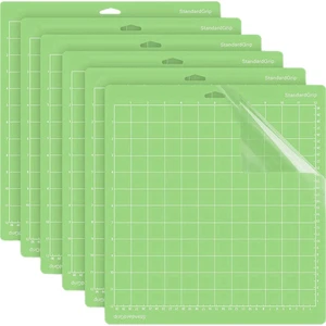 Cricut Maker 3/maker/explore 3/air 2/air/one (12X12 Inç) Kapitone Kriket Paspas Aksesuarları Için 6 Paket Kesme Paspasları (Yurt Dışından)