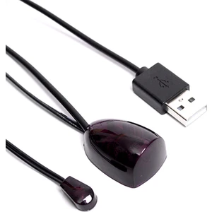 Ir Genişletici Kızılötesi Ir Uzaktan Kumanda Alıcısı USB Ir Alıcı Adaptörü Verici Kablo Kutusu ile Uyumlu Stereo Alıcı Hd Tv (Yurt Dışından)