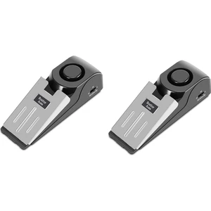 Adet Seyahat Kapı Durdurucu Alarmı Taşınabilir 120DB Güvenlik Kat Kapı Durur Ayarlanabilir Hassasiyet Ev Yurdu Için (Yurt Dışından)