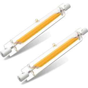 R7S LED 118 mm Kısılabilir Lambalar, 20 W R7S LED Ampuller 200 W Halojen Ampuller Için Yedek, Sıcak Beyaz 2'li Paket (Yurt Dışından)