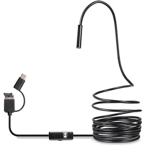 Otg Android Telefon Için USB Endoskop Tip C Borescope 7mm Muayene Yılan Kamera, 3.5m Yumuşak Kablo (Yurt Dışından)