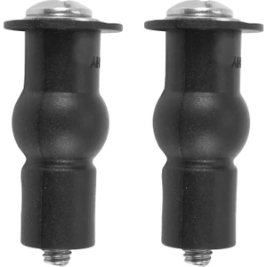 Klozet Kapağı Top Fıx Koltuk Menteşe Deliği Bağlantı Parçaları Kuyu Somun Vidası Kauçuk Duvara Dönüş Çifti (Yurt Dışından)