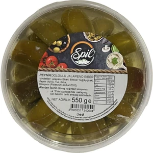 Peynir Dolgulu Jalapeno Biber 550 gr