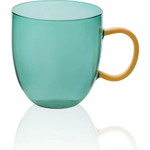 The Mia Borosilikat Cam Kupa Yeşil 450 ml BRD0134