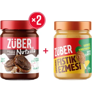 Nutzilla X2 + Original Fıstık Ezmesi X1