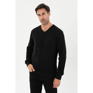 Tony Montana Erkek V Yaka Sweatshirt-KS1401