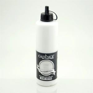 H001 Beyaz Hibrid Akrilik Hobi Boyası 500 Ml