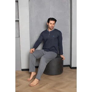 Sude Homewear Erkek Süprem Uzun Kol (Mevsimlik) Pijama Takımı