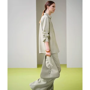 Nervür Dikişli Wide Leg Fit Pantolon