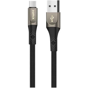 3.0A Usb-A Type-C  Örgülü Secret Data ve Şarj Kablosu SC-122