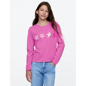 Kız Çocuk Pembe Grafikli T-Shirt