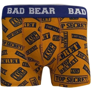 Bad Bear Secret Neon Kahve Erkek Boxer
