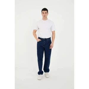 Enzim Jeans Erkek Pamuk Baggy Kot Pantolon