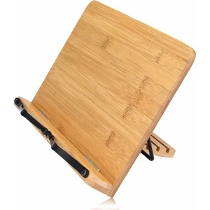 Bambu Ahşap Katlanabilir Kitap Okuma Standı