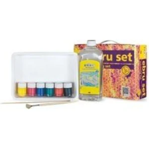 Mini Ebru Başlangıç Seti 6 Renk
