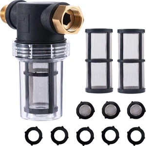Çökelti Filtresi Bağlantı Hattı Su Hortumu Filtresi, Bahçe Basınçlı Yıkama Makinesi Girişi Için (Yurt Dışından)