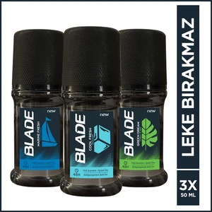 Erkek Roll On 50 ml 3'lü Tanışma Seti (Marine,green,cool)