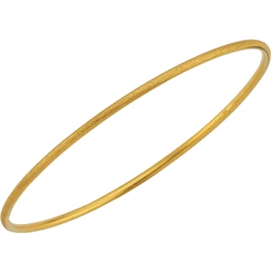 Harem Altın 22 Ayar 12 gr Simli Ajda Bilezik - BZK204