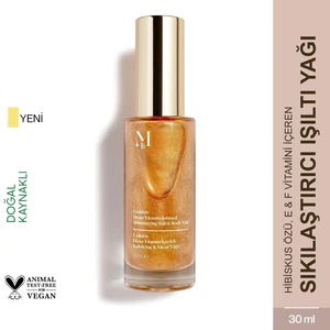 Golden Hour Vitamin İçerikli Işıltılı Saç ve Vücut Yağı 30 ml