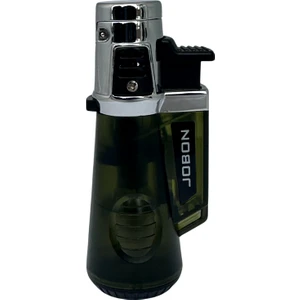 Tek Torch Pürmüz Siyah Puro Çakmağı