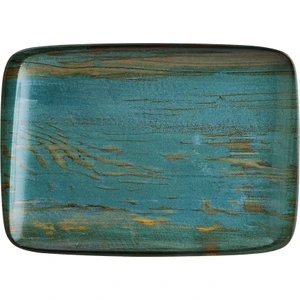 Madera Moove 12 Adet 23*16 cm Porselen Dikdörtgen Tabak